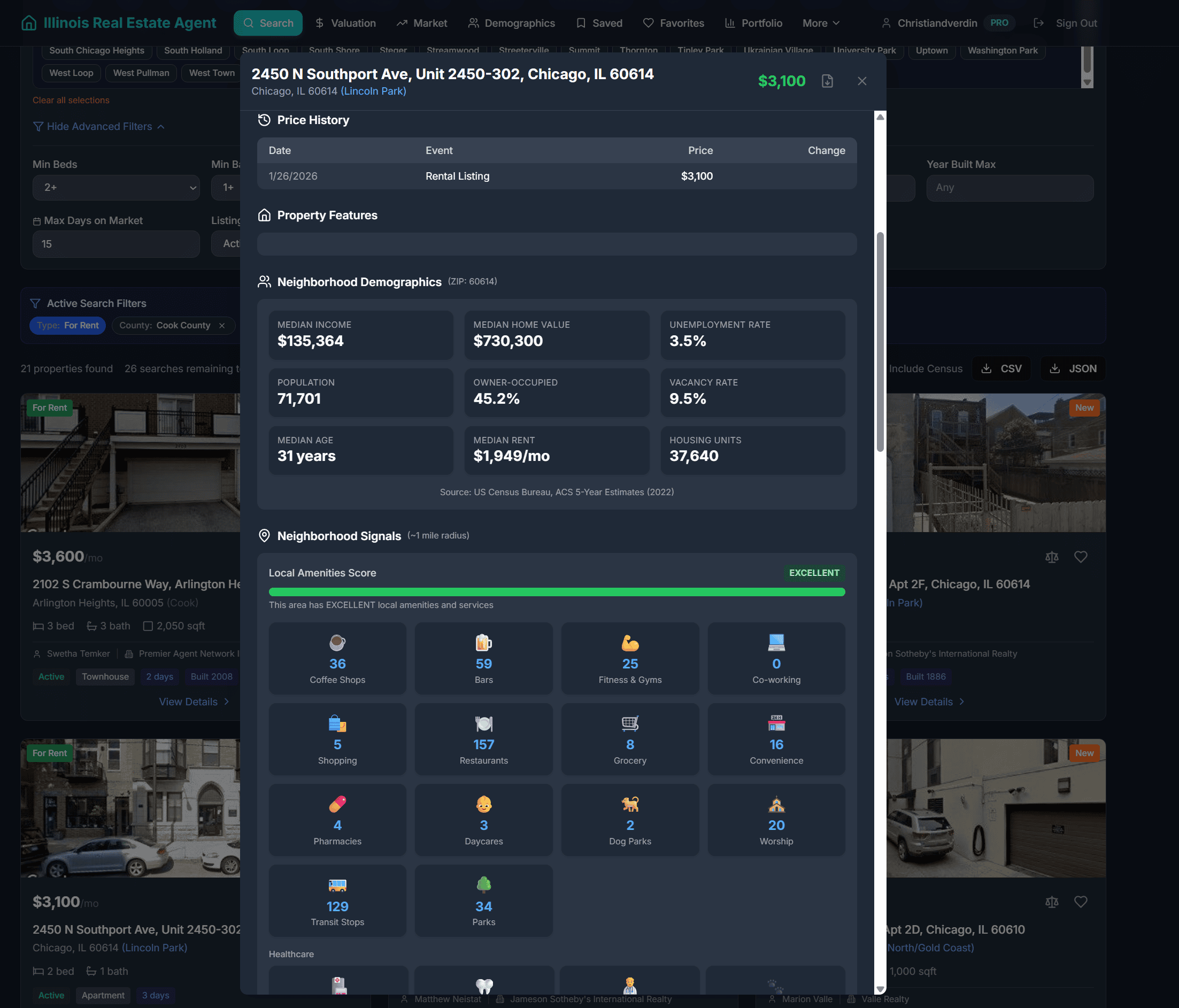 LakeShore IQ screenshot